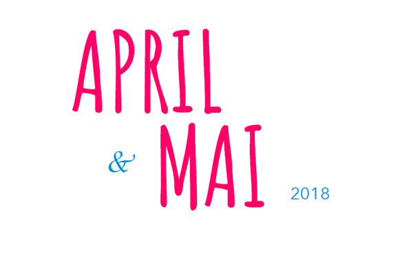 Illustrasjon av nyhetsbrev for april og mai 2018